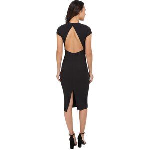 Free People Womens Ribbed Knit Open Back Maxi Dress